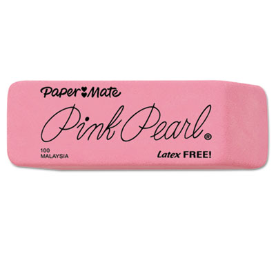 Paper Mate Pink Pearl Eraser, Medium, 24/Box 70520 PAP70520