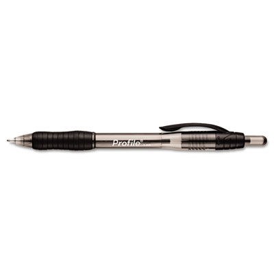 Paper Mate Profile Ballpoint Retractable Pen, Black Ink, Bold, Dozen 89465 PAP89465