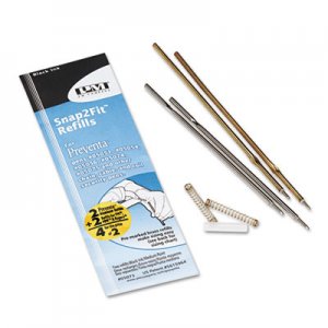 ICONEX Refill for PMC Preventa, MMF Kable and Sentry Counter Pens, Medium Point, Black Ink, 2/Pack ICX94190043 5073