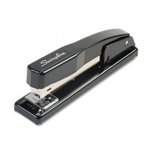 Swingline Commercial Full Strip Desk Stapler, 20-Sheet Capacity, Black SWI44401S S7044401A