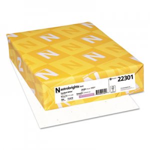 Astrobrights Color Paper, 24 lb, 8.5 x 11, Stardust White, 500 Sheets/Ream WAU22301 22301