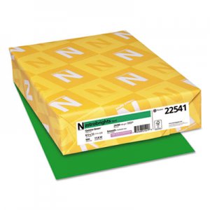 Astrobrights Color Paper, 24 lb, 8.5 x 11, Gamma Green, 500 Sheets/Ream WAU22541 22541