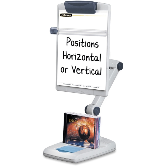 Fellowes Flex Arm Weighted Base Copyholder - TAA Compliant 21128