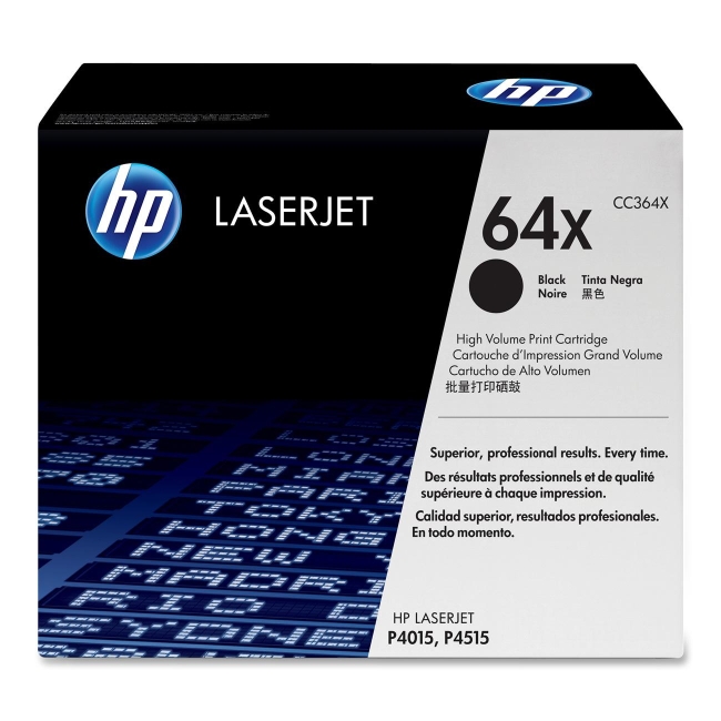 HP (CC3) High Yield Black Original LaserJet Toner Cartridge CC364X 64X