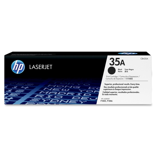 HP (CB4) Black Original LaserJet Toner Cartridge CB435A 35A