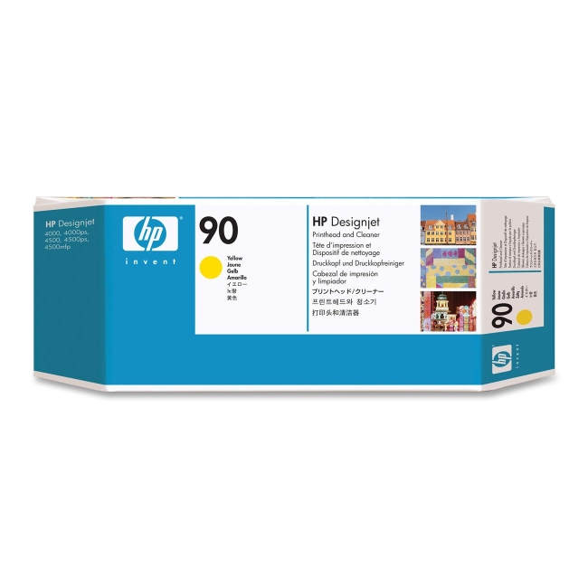 HP Yellow Printhead and Cleaner C5057A 90