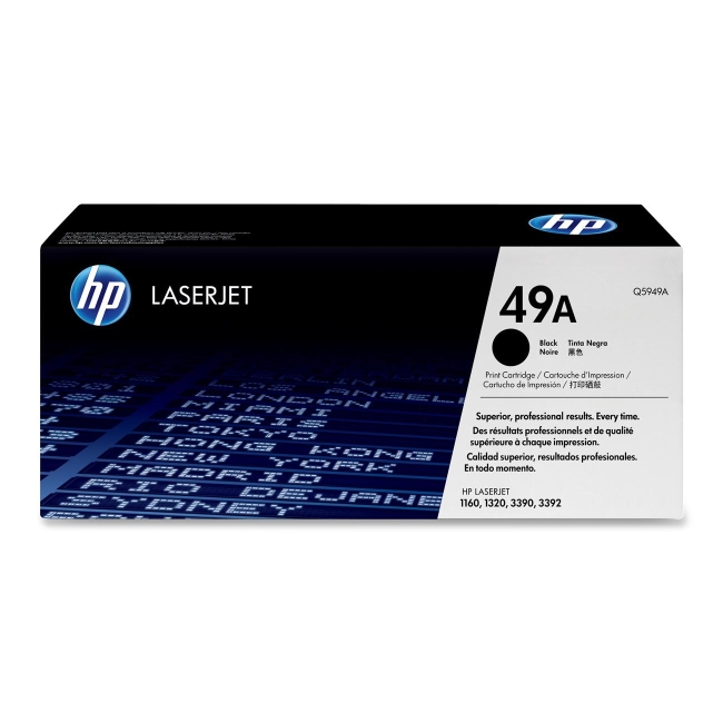 HP (Q59) Black Original LaserJet Toner Cartridge Q5949A 49A