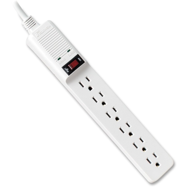 Fellowes 6 Outlet Surge Protector 99012