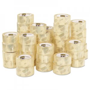 Scotch 3750 Commercial Grade Packaging Tape, 3" Core, 1.88" x 54.6 yds, Clear, 48/Pack MMM3750CS48 3750-CS48