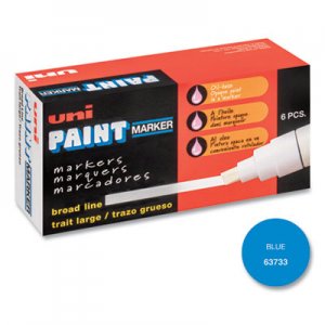 uni-Paint uni-Paint Marker, Broad Tip, Blue UBC63733 63733