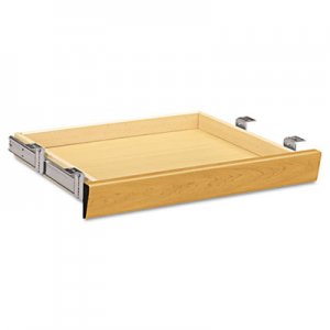 HON Laminate Angled Center Drawer, 22w x 15.38d x 2.5h, Harvest HON1522C H1522.C