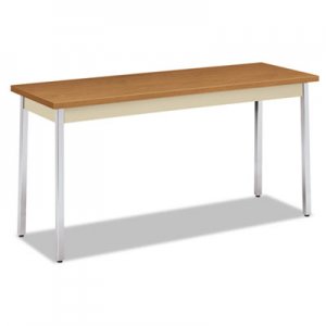 HON Utility Table, Rectangular, 60w x 20d x 29h, Harvest/Putty HONUTM2060CLCHR HUTM2060.C.L.CHR