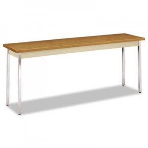 HON Utility Table, Rectangular, 72w x 18d x 29h, Harvest/Putty HONUTM1872CLCHR HUTM1872.C.L.CHR