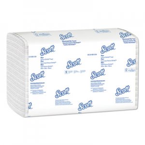 Scott Control Slimfold Towels, 7 1/2 x 11 3/5, White, 90/Pack, 24 Packs/Carton KCC04442 04442