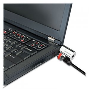 Kensington ClickSafe Keyed Laptop Lock, 5ft Cable, Black KMW64637 K64637WW