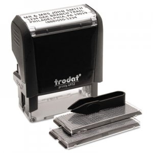 Trodat Self-Inking Do It Yourself Message Stamp, 3/4 x 1 7/8 USS5915 5915