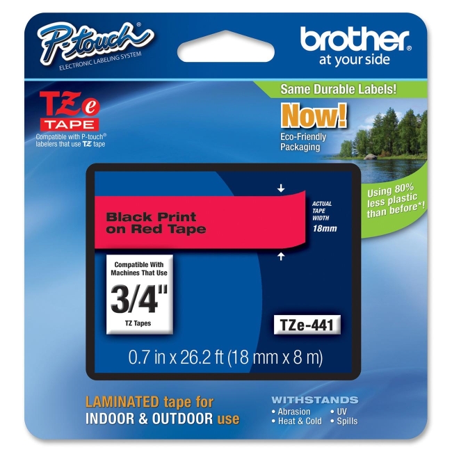 Brother TZ Lettering Label Tape TZE441