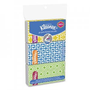 Kleenex On The Go Packs Facial Tissues, 3-Ply, White, 30 Sheets/Pack, 36 Packs/Carton KCC11976 11976