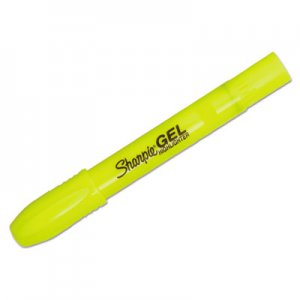 Sharpie Gel Highlighters, Bullet Tip, Fluorescent Yellow SAN1780478 1780478