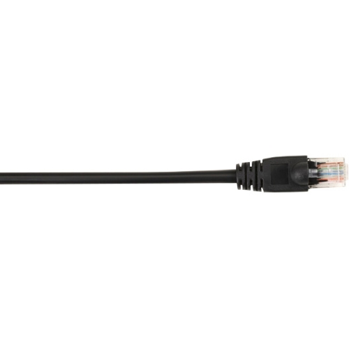 Black Box CAT5e Value Line Patch Cable, Stranded, Black, 4-ft. (1.2-m) CAT5EPC-004-BK
