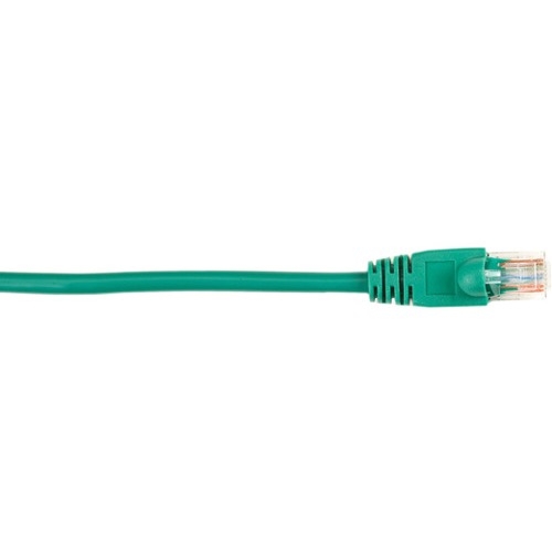 Black Box CAT5e Value Line Patch Cable, Stranded, Green, 4-ft. (1.2-m) CAT5EPC-004-GN
