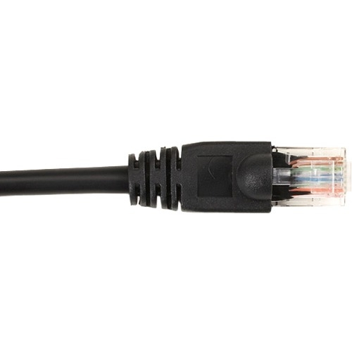 Black Box CAT6 Value Line Patch Cable, Stranded, Black, 6-ft. (1.8-m) CAT6PC-006-BK