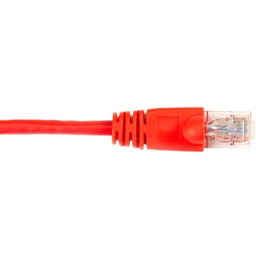Black Box CAT6 Value Line Patch Cable, Stranded, Red, 6-ft. (1.8-m) CAT6PC-006-RD