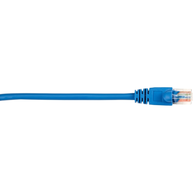 Black Box CAT5e Value Line Patch Cable, Stranded, Blue, 2-ft. (0.6-m) CAT5EPC-002-BL