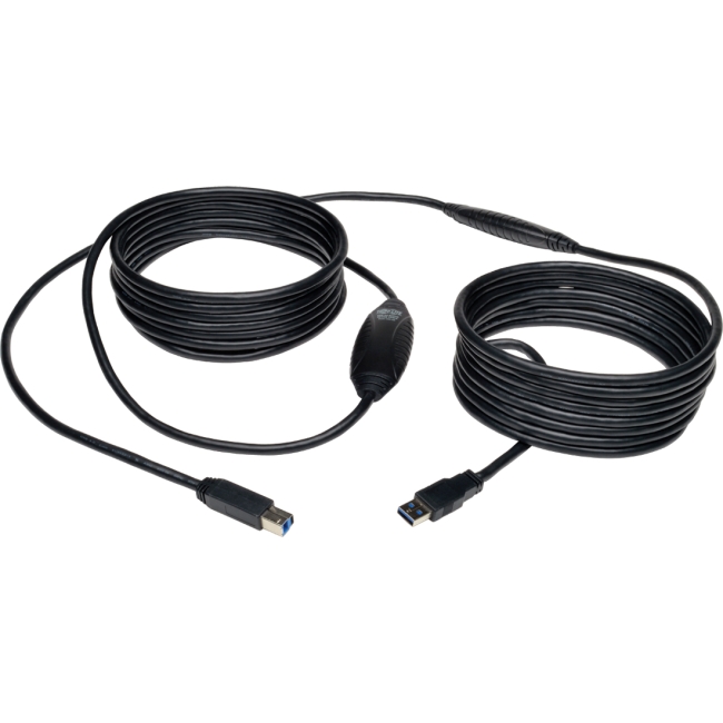 Tripp Lite 25ft. SuperSpeed USB3.0 A/B Active Device Cable (A Male to B Male) U328-025