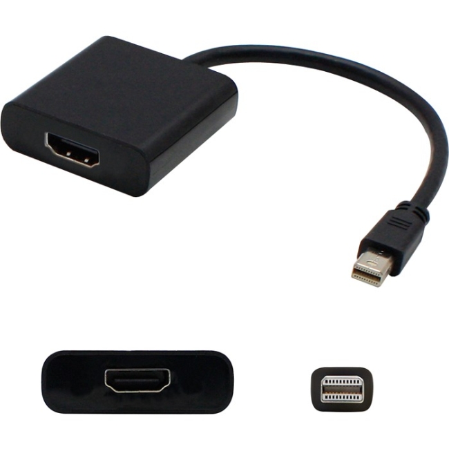 AddOn Mini DisplayPort/HDMI Audio/Video Cable MDP2HDMIB-5PK