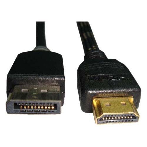 Unirise HDMI Male to Displayport Male Cable HDMIDP-06F-MM