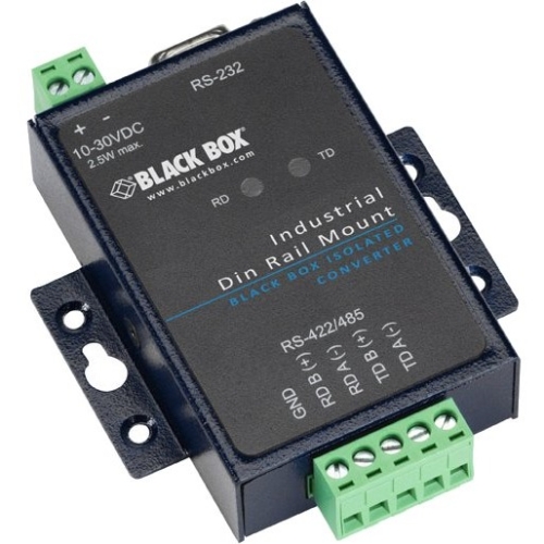 Black Box Industrial RS-232 to RS-485/422 Converter ICD400A