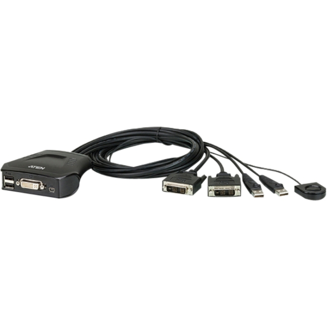 Aten 2-Port USB DVI KVM Switch CS22D