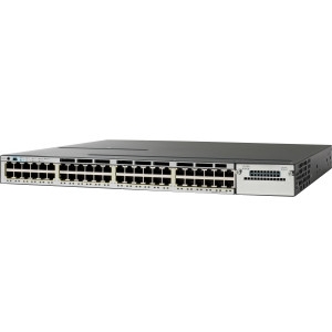 Cisco Catalyst 3750X 48 Port Data IP Services Refurbished WS-C3750X-48T-E-RF WS-C3750X-48T-E