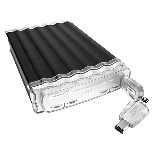 Buslink CipherShield USB 3.0 512-bit Encrypted External Hard Drive CSX-6T-U3