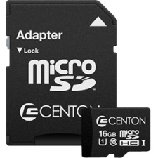 Centon 16GB microSD High Capacity (microSDHC) Card S1-MSDHC4-16G5PK