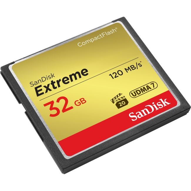 SanDisk 32GB Extreme CompactFlash (CF) Card SDCFXS-032G-A46
