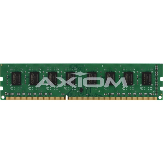 Axiom PC3-14900 Unbuffered ECC 1866MHz 8GB ECC Module TAA Compliant AXG55193766/1