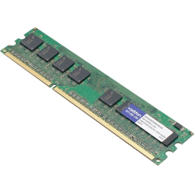 AddOn 4GB DDR3 SDRAM Memory Module AM1600D3DR8VEN/4G