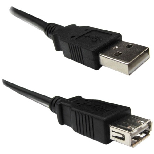 Weltron USB 2.0 Extension Cable A Male to A Female 90-USB-AAEX-01