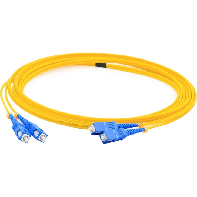 AddOn 2m Single-Mode fiber (SMF) Simplex SC/SC OS1 Yellow Patch Cable ADD-SC-SC-2MS9SMF