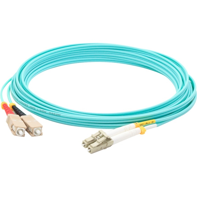 AddOn Fiber Optic Duplex Network Cable ADD-SC-LC-25M5OM4