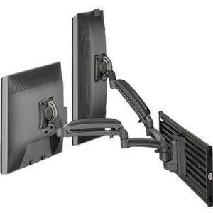 Chief KONTOUR K1S Dynamic Slat-Wall Mount, 2 Monitors K1S220B