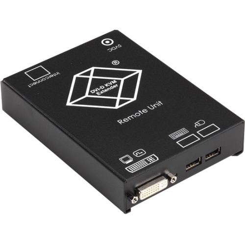Black Box ServSwitch Single DVI CATx KVM Extender, USB, Receiver ACS4001A-R2-R
