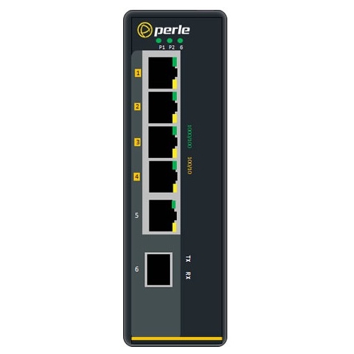 Perle Industrial Ethernet Switch with Power Over Ethernet 07011990 IDS-105GPP-SFP