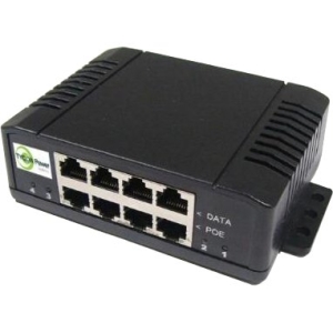 Tycon Power 4 Port POE Gigabit Midspan UniVolt Injector TP-MS4X4