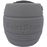 BeatBoom Portable Wireless Bluetooth Speaker with Built in Speakerphone -Silver/Black BB3000-SB
