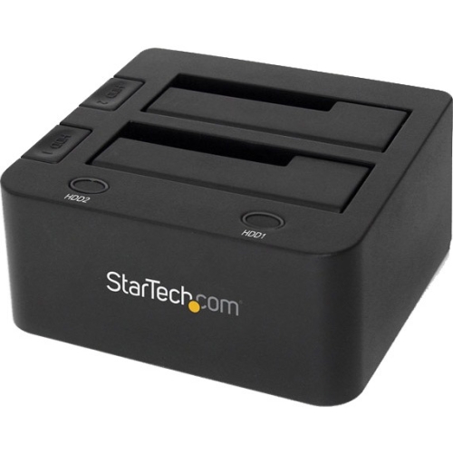 StarTech.com USB 3.0 to Dual 2.5/3.5in SATA Hard Drive Docking Station SDOCK2U33