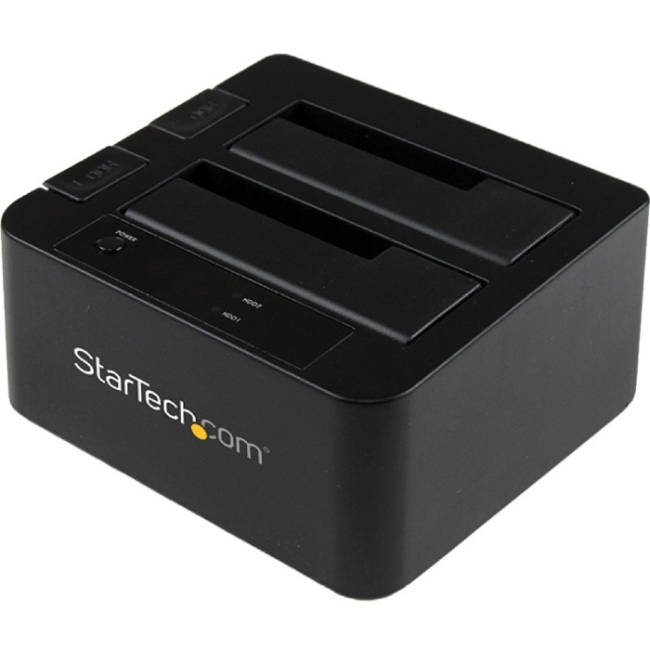 StarTech.com USB 3.0/eSATA to Dual 2.5/3.5in SATA Hard Drive Docking Station SDOCK2U33EB