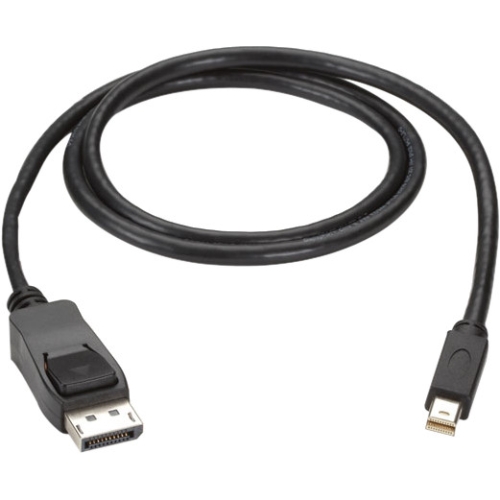 Black Box Mini DisplayPort to DisplayPort Cable, MM, 3-ft. (0.9-m) ENVMDPDP-0003-MM